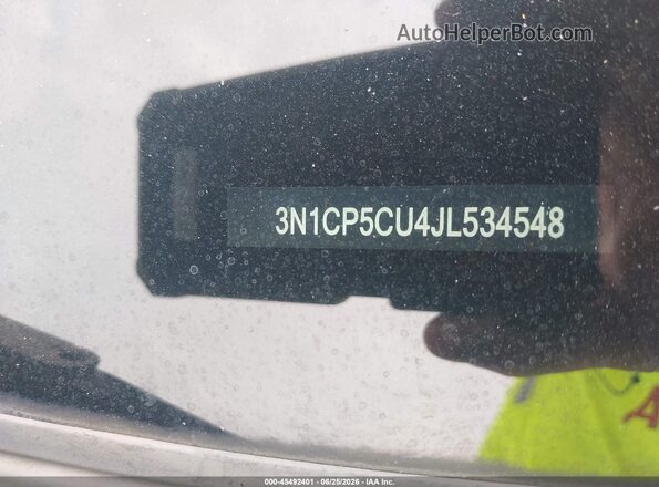 3N1CP5CU4JL534548 2018 NISSAN KICKS Gray ხელსაწყოთა პანელის ხედი