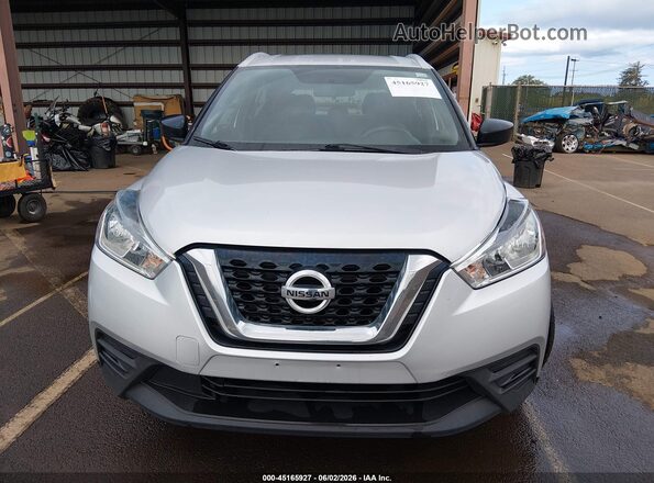 3N1CP5CU4JL536039 2018 NISSAN KICKS Серебряный Вид щитка приборов