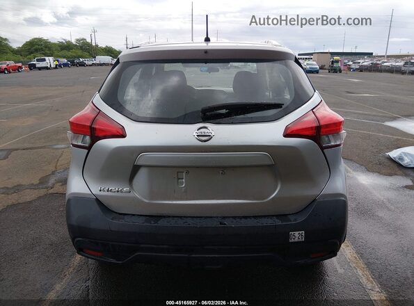 3N1CP5CU4JL536039 2018 NISSAN KICKS Серебряный 