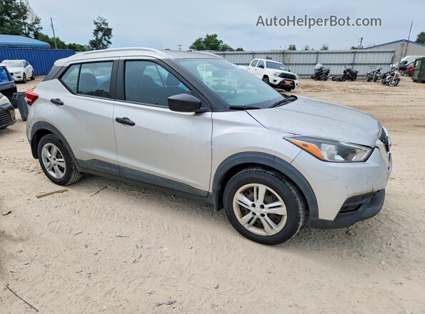 3N1CP5CU4KL481531 2019 NISSAN KICKS Серебряный Передняя правая четверть
