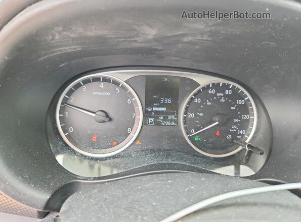 3N1CP5CU4KL481531 2019 NISSAN KICKS Серебряный Вид щитка приборов