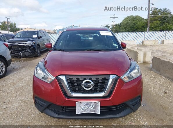 3N1CP5CU4KL507710 2019 NISSAN KICKS Red Սարքավորումների վահանակի տեսք