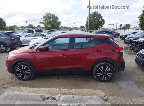 3N1CP5CU4KL507710 2019 NISSAN KICKS Red Սալոնի 360 աստիճան տեսք