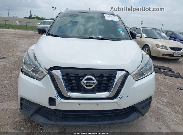 3N1CP5CU4KL517816 2019 NISSAN KICKS White Instrument cluster view