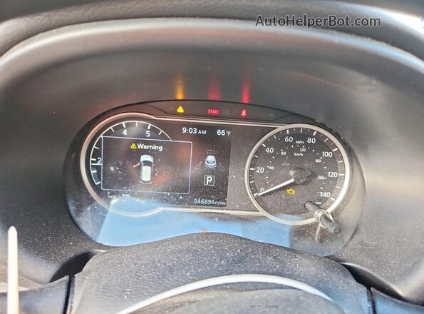 3N1CP5CU4KL542098 2019 NISSAN KICKS Black Սարքավորումների վահանակի տեսք