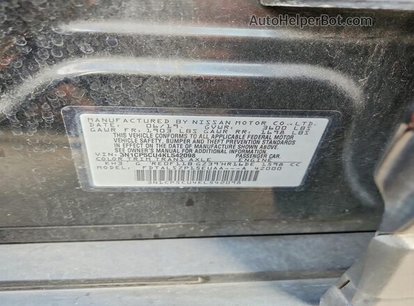 3N1CP5CU4KL542098 2019 NISSAN KICKS Black Շարժիչի բաժամունքի տեսք