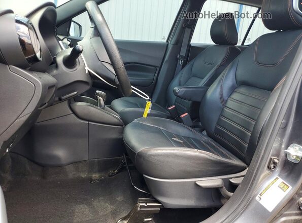 3N1CP5CU5JL501896 2018 NISSAN KICKS Gray Вид салону спереду