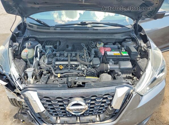 3N1CP5CU5JL501896 2018 NISSAN KICKS Gray Вид підкапотного простору