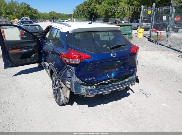 3N1CP5CU5JL543467 2018 NISSAN KICKS Blue წინა ხედი