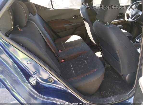 3N1CP5CU5JL543467 2018 NISSAN KICKS Blue VIN კოდის სტიკერის ხედი