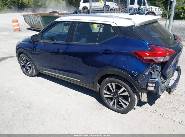 3N1CP5CU5JL543467 2018 NISSAN KICKS Blue უკანა მარცხენა