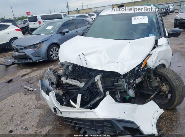 3N1CP5CU5KL482090 2019 NISSAN KICKS White Սարքավորումների վահանակի տեսք