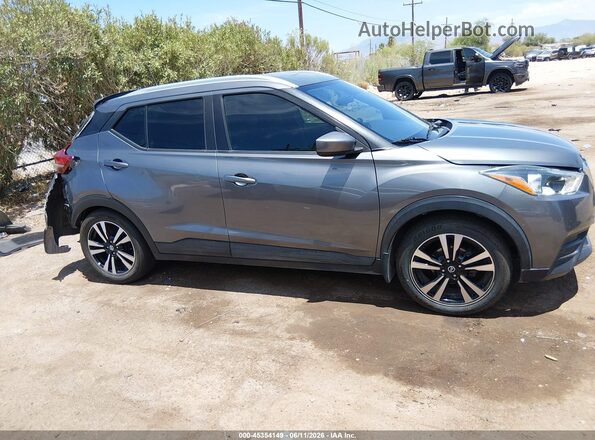 3N1CP5CU5KL498404 2019 NISSAN KICKS Gray Սարքավորումների վահանակի տեսք
