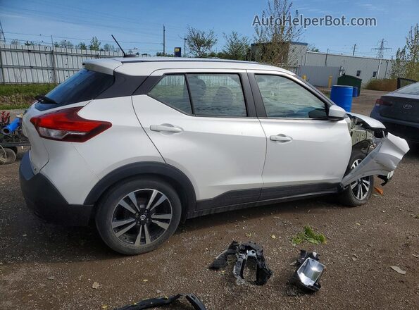 3N1CP5CU5KL510146 2019 NISSAN KICKS Белый Задняя правая четверть