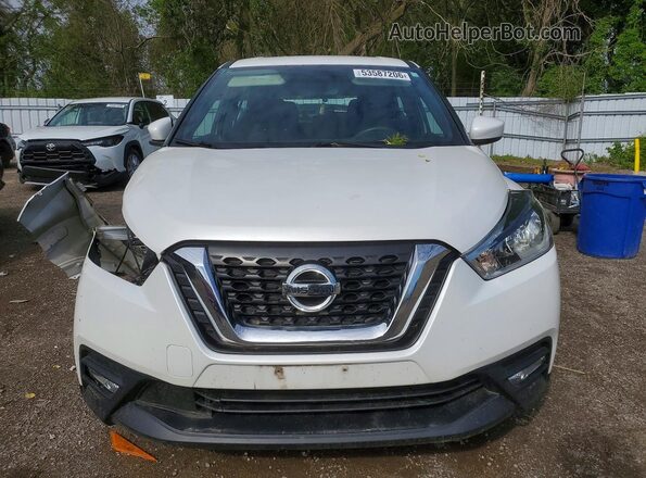 3N1CP5CU5KL510146 2019 NISSAN KICKS Белый Вид спереди