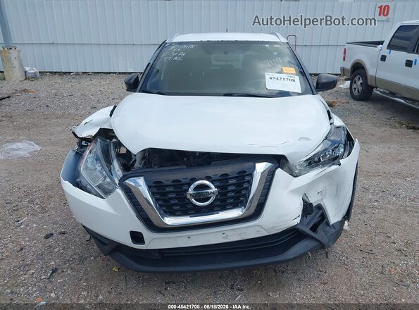 3N1CP5CU5KL537119 2019 NISSAN KICKS White Vista del cuadro de instrumentos