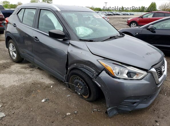 3N1CP5CU5KL540392 2019 NISSAN KICKS Charcoal Przód prawy