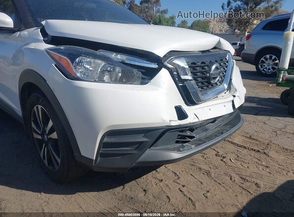 3N1CP5CU6JL523681 2018 NISSAN KICKS Белый Вид щитка приборов