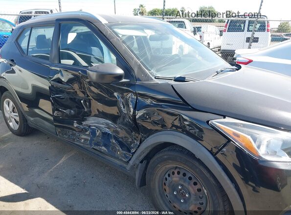3N1CP5CU6JL524006 2018 NISSAN KICKS Black Front view