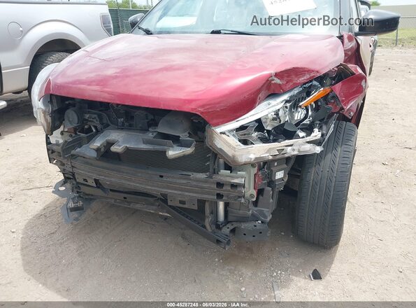 3N1CP5CU6JL528590 2018 NISSAN KICKS Red Вид спереду