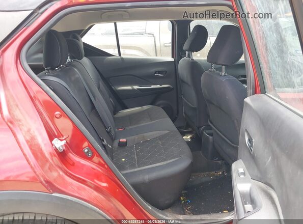 3N1CP5CU6JL528590 2018 NISSAN KICKS Red Вид наклейки з VIN-кодом