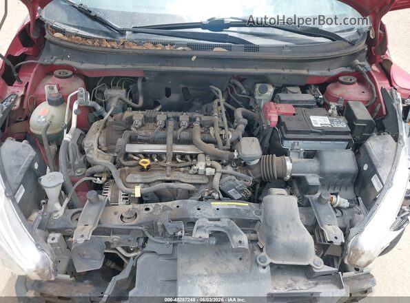 3N1CP5CU6JL528590 2018 NISSAN KICKS Red Вид ззаду