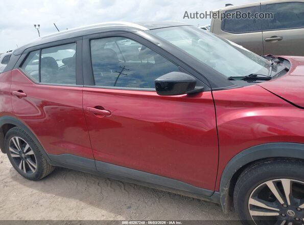 3N1CP5CU6JL528590 2018 NISSAN KICKS Red Панорамний вид салону 360°