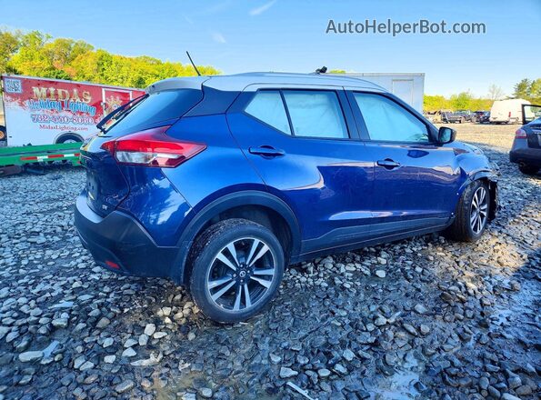 3N1CP5CU6JL533207 2018 NISSAN KICKS Blue 