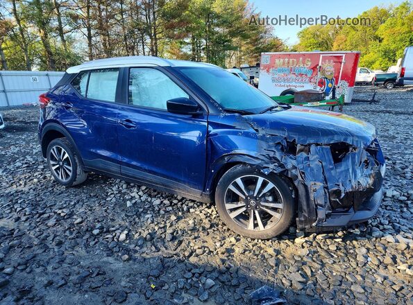 3N1CP5CU6JL533207 2018 NISSAN KICKS Blue 