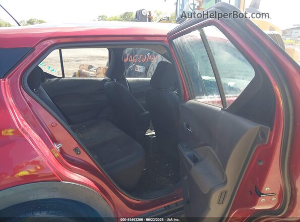 3N1CP5CU6JL538665 2018 NISSAN KICKS Red VIN կոդի պիտակի տեսք