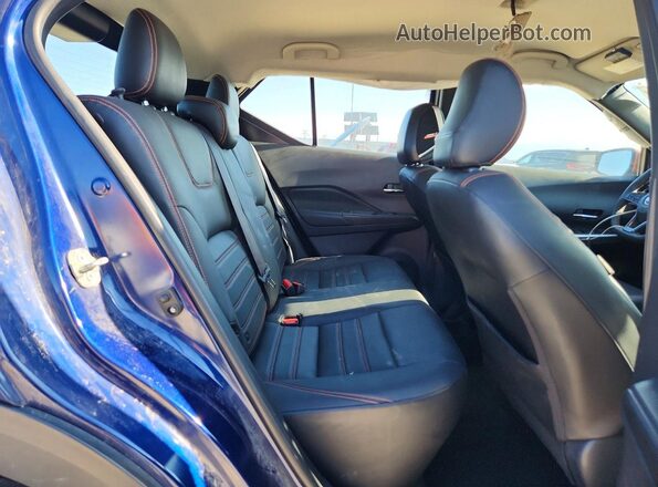 3N1CP5CU6KL491686 2019 NISSAN KICKS Blue Rear interior view