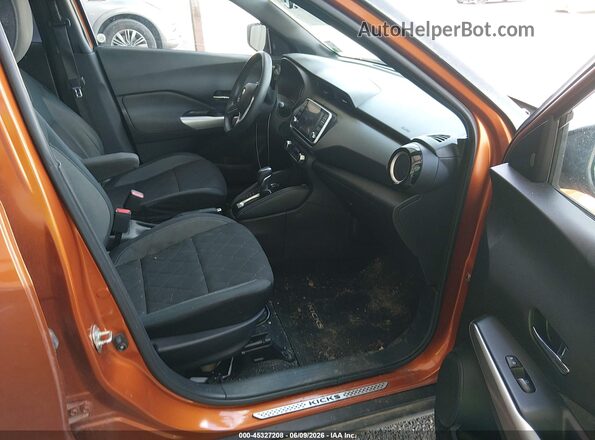 3N1CP5CU6KL502900 2019 NISSAN KICKS Orange Widok wnętrza z przodu