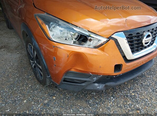 3N1CP5CU6KL502900 2019 NISSAN KICKS Orange Widok z przodu