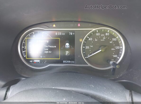 3N1CP5CU6KL509720 2019 NISSAN KICKS Black Widok tylnych siedzeń
