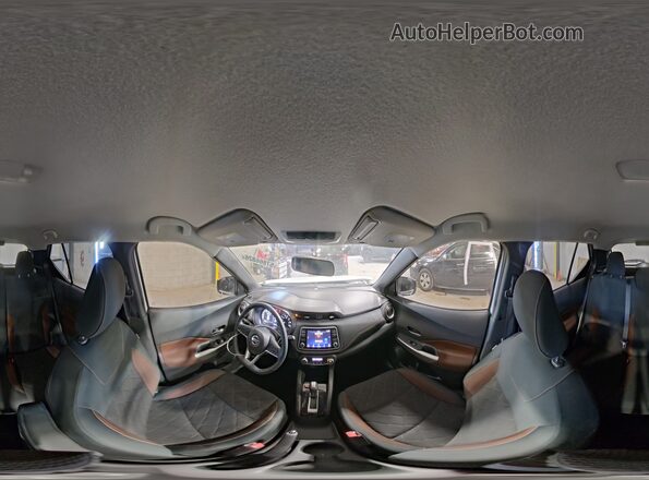 3N1CP5CU6KL529160 2019 NISSAN KICKS White 360 interior view