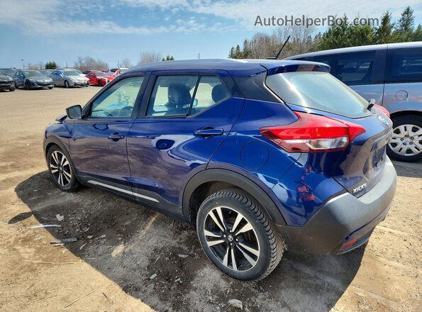 3N1CP5CU6KL553748 2019 NISSAN KICKS Синий Задняя левая четверть