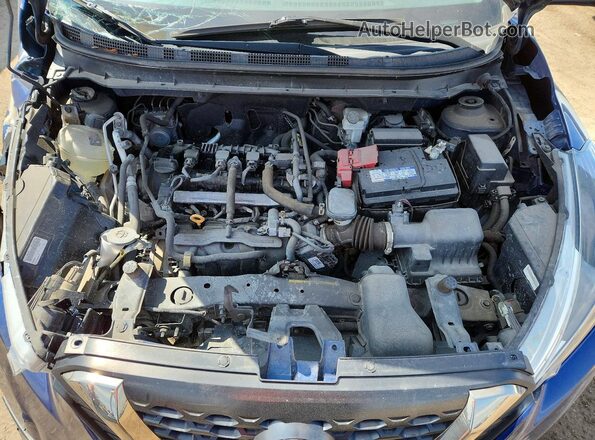 3N1CP5CU6KL553748 2019 NISSAN KICKS Синий Вид задней части салона