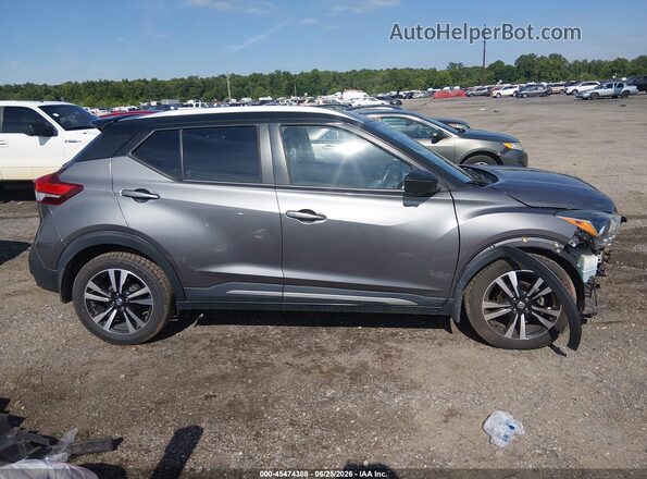 3N1CP5CU7JL515993 2018 NISSAN KICKS Gray Vista interior de 360 grados