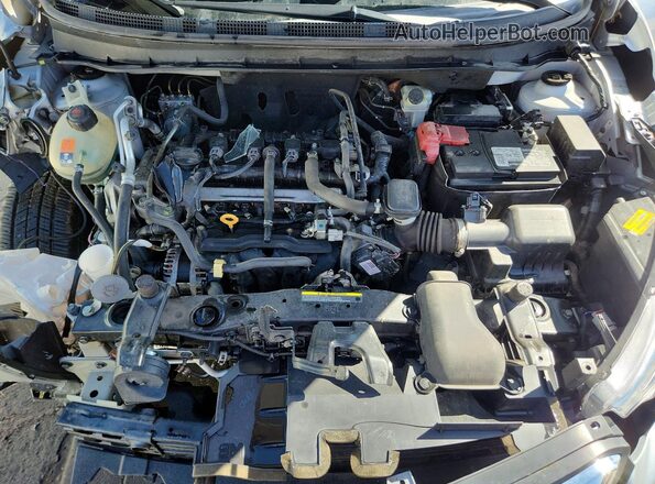 3N1CP5CU7KL481278 2019 NISSAN KICKS Silver ძრავის განყოფილების ხედი