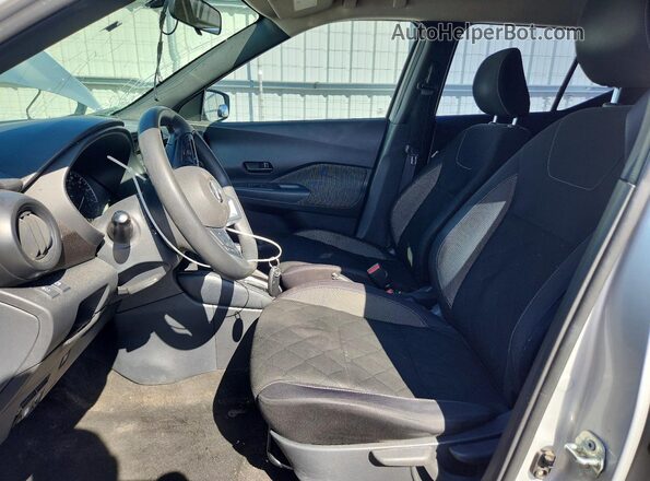 3N1CP5CU7KL481278 2019 NISSAN KICKS Silver წინა სალონის ხედი