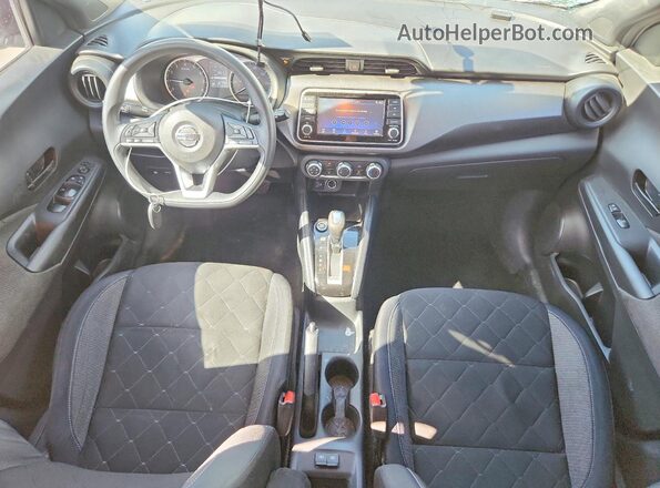 3N1CP5CU7KL481278 2019 NISSAN KICKS Silver წინა პანელის ხედი