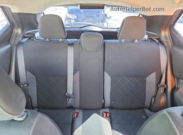 3N1CP5CU7KL481278 2019 NISSAN KICKS Silver უკანა სავარძლების ხედი