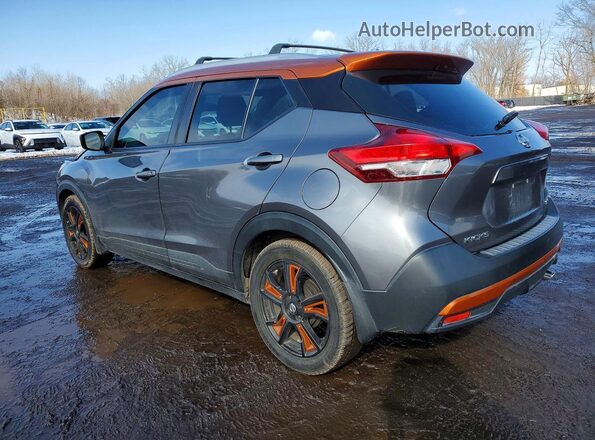 3N1CP5CU7KL482561 2019 NISSAN KICKS Gray Задня ліва чверть
