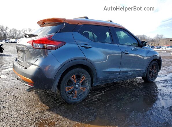 3N1CP5CU7KL482561 2019 NISSAN KICKS Gray Задня права чверть
