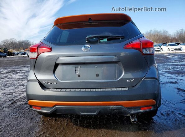 3N1CP5CU7KL482561 2019 NISSAN KICKS Gray Вид ззаду