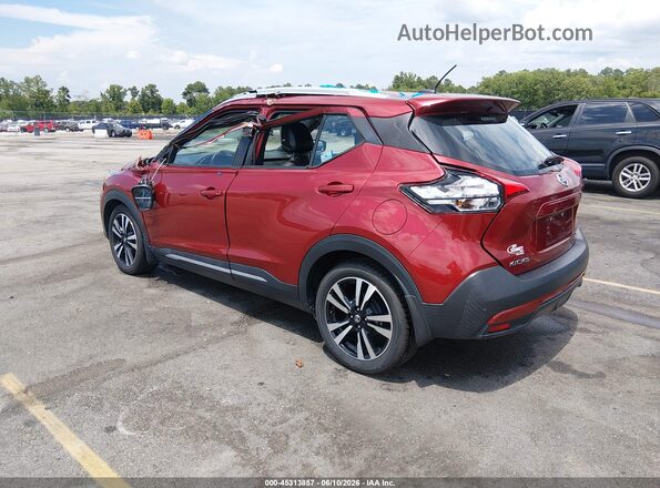 3N1CP5CU7KL510973 2019 NISSAN KICKS Red Задня ліва чверть