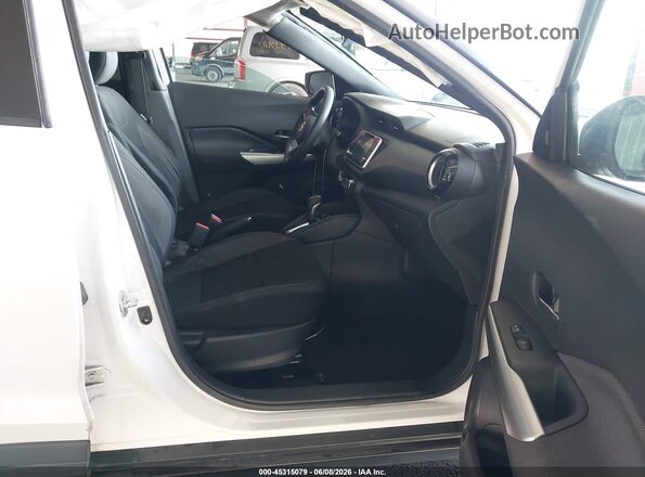 3N1CP5CU7KL512075 2019 NISSAN KICKS White წინა სალონის ხედი