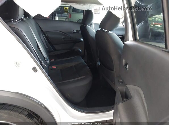 3N1CP5CU7KL512075 2019 NISSAN KICKS White VIN კოდის სტიკერის ხედი