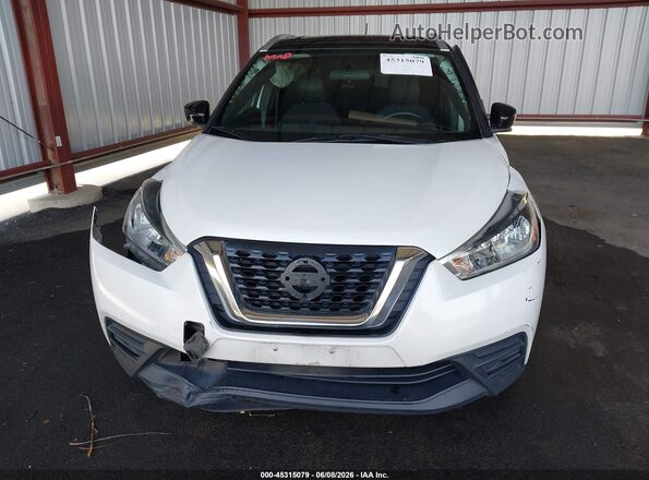 3N1CP5CU7KL512075 2019 NISSAN KICKS White უკანა სალონის ხედი