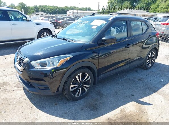 3N1CP5CU7KL521486 2019 NISSAN KICKS Black Передня ліва чверть